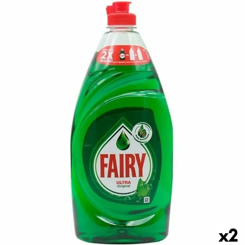 Liquid Dishwasher Fairy Ultra 650 Ml (2 Units) 1