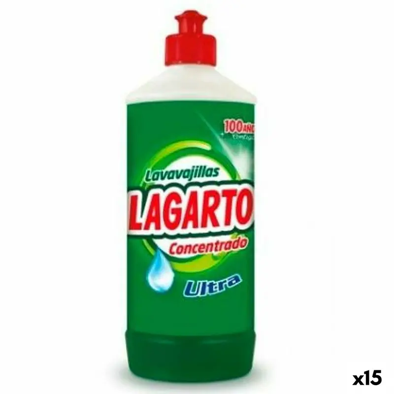 Liquid Dishwasher Lagarto Ultra 750 Ml (15 Units) 1