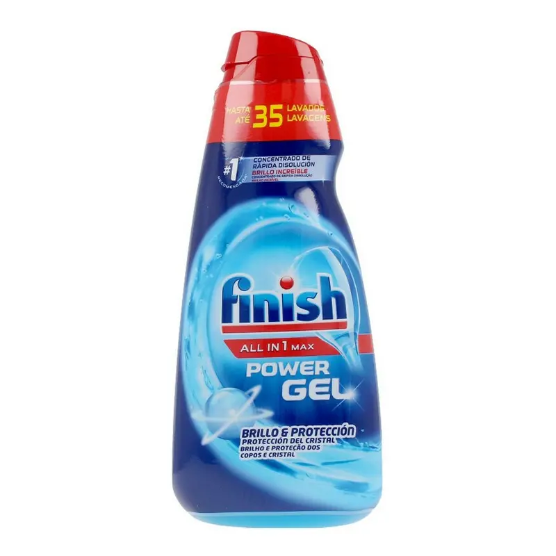 Liquid Dishwasher Power Gel All In 1 Finish Finish Power Gel All In 700 Ml 1