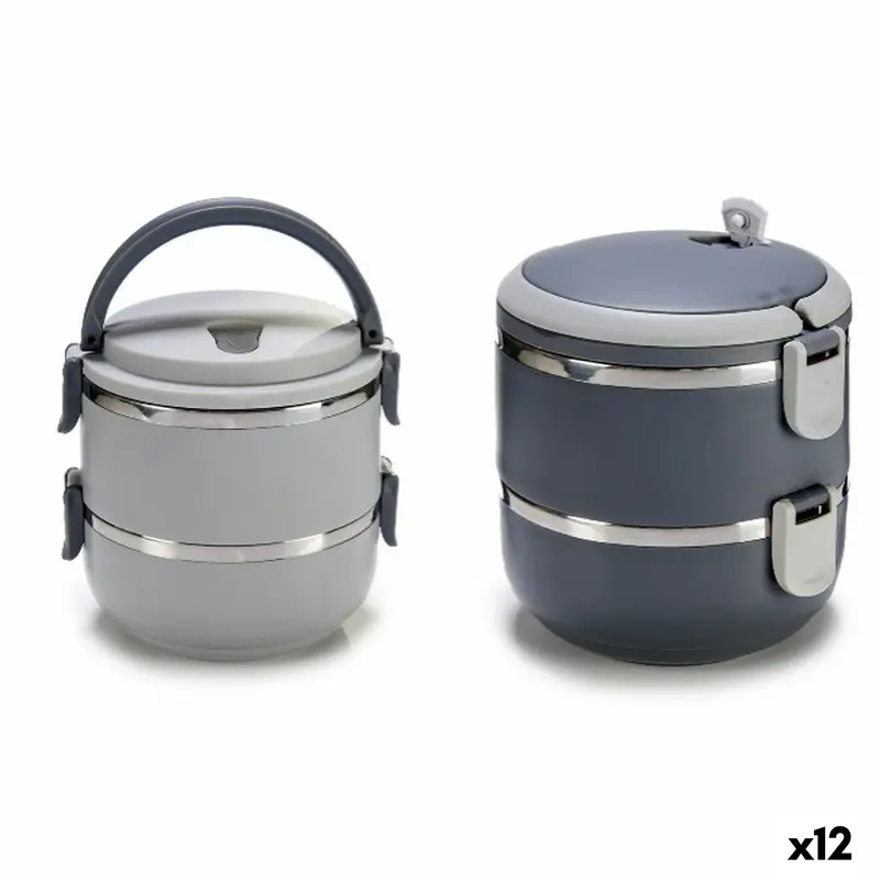 Lunch Box 1,5 L 14,5 X 15,3 X 16 Cm (12 Units) 1
