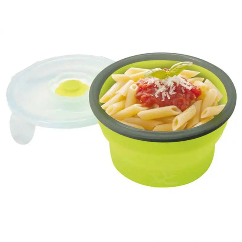 Lunch Box Jata 903 Green Silicone 540 Ml 1