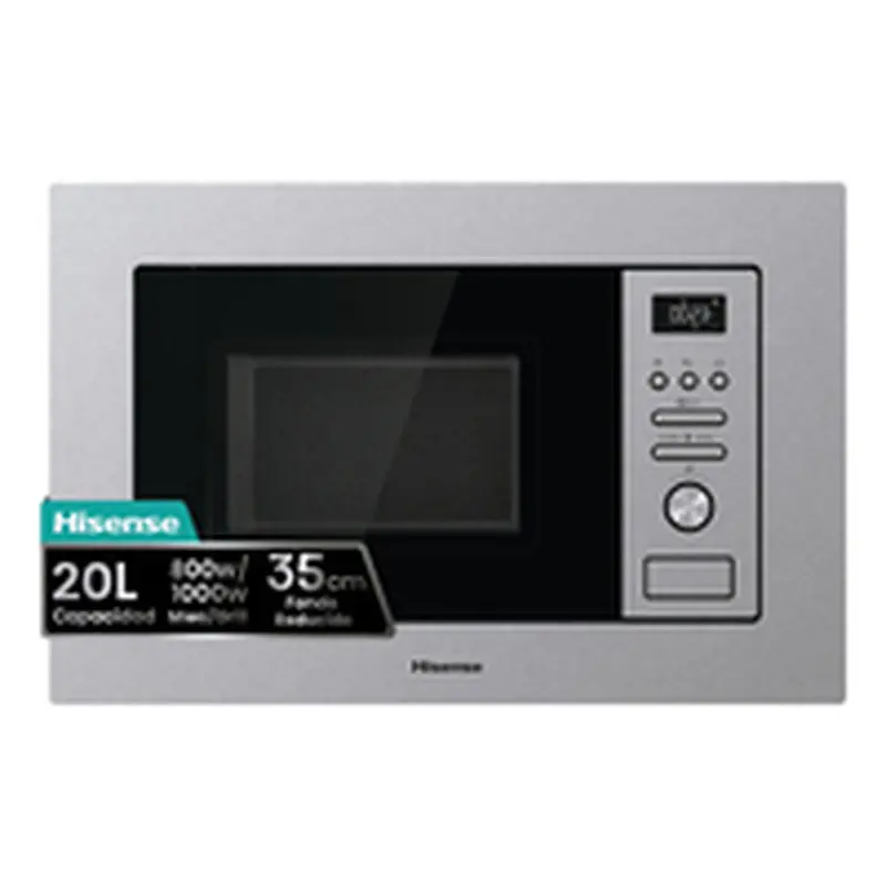 Microwave With Grill Hisense Bim320g41x 800 W 20 L Steel 1