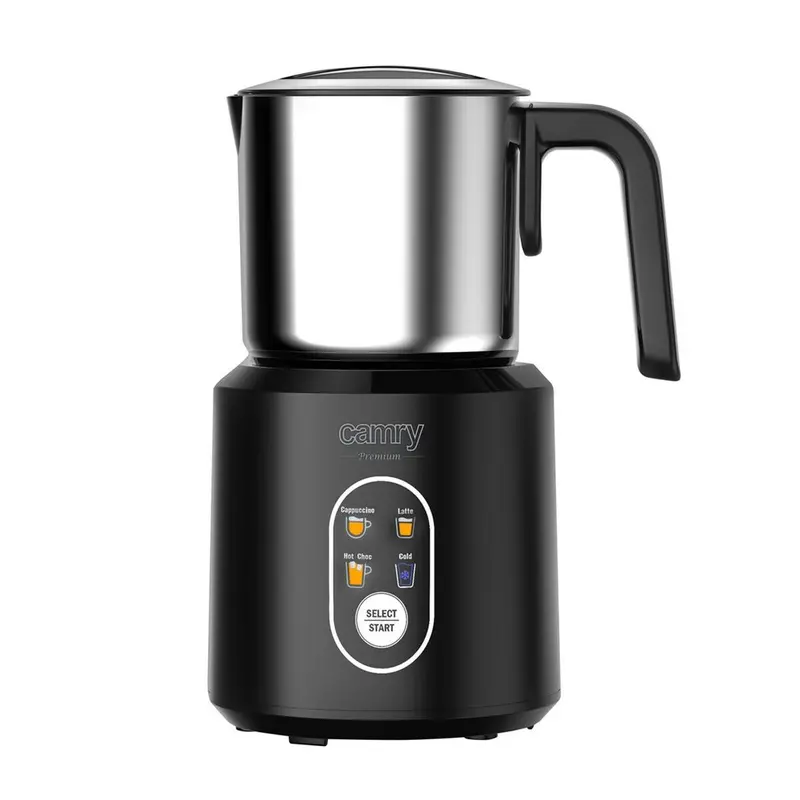 Milk Frother Adler Cr 4498 1000 W 500 W Black Silver 350 Ml 1