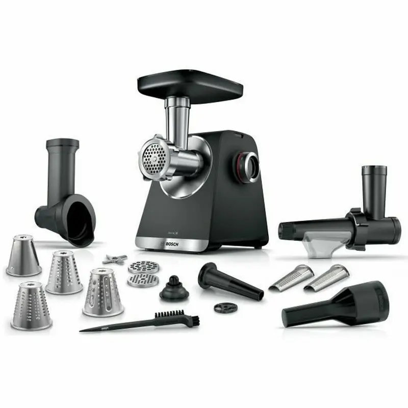 Mincer Bosch Serie 6 Mfws660b Black Metal Stainless Steel Plastic 500 W 1