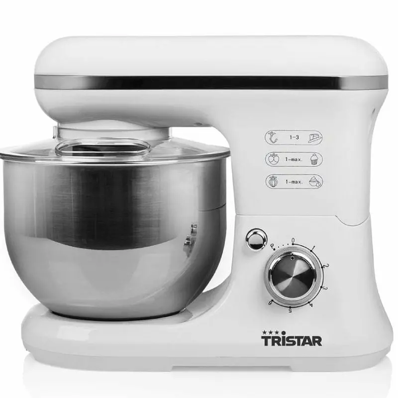 Mixer-Kneader With Bowl Tristar Mx-4817 White 1200 W 1500 W 5 L 1