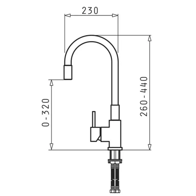 Mixer Tap Pyramis 090 941 901 1