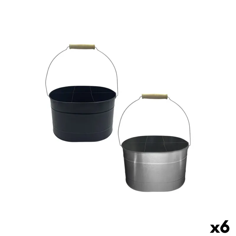 Multi-Purpose Basket My Bar Metal 24,5 X 18 X 15 Cm (6 Units) 1