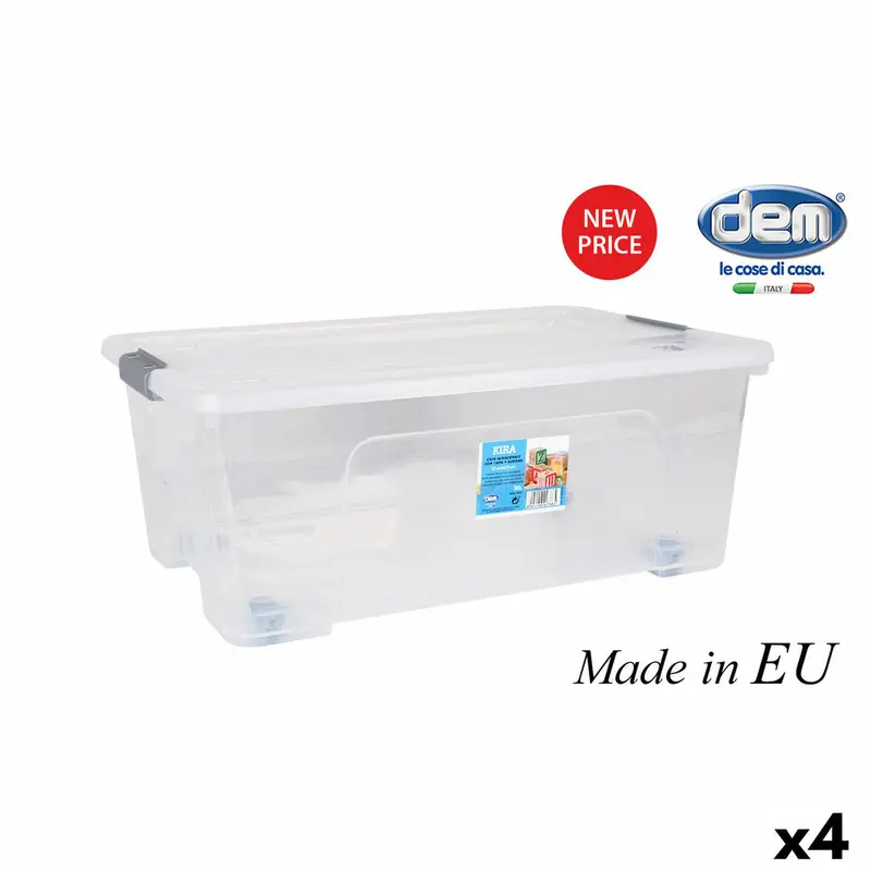 Multi-Use Box Dem Kira 36 L 57 X 40 X 22 Cm (4 Units) 1