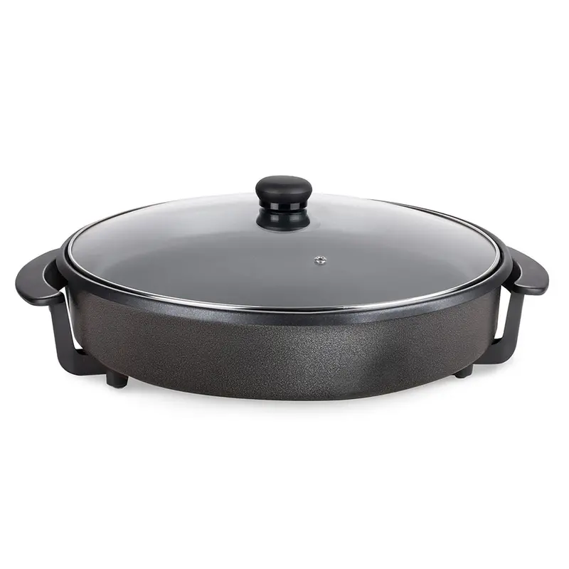 Multifunctional Electric Saucepan Alpina Ø 40 Cm Glass 1