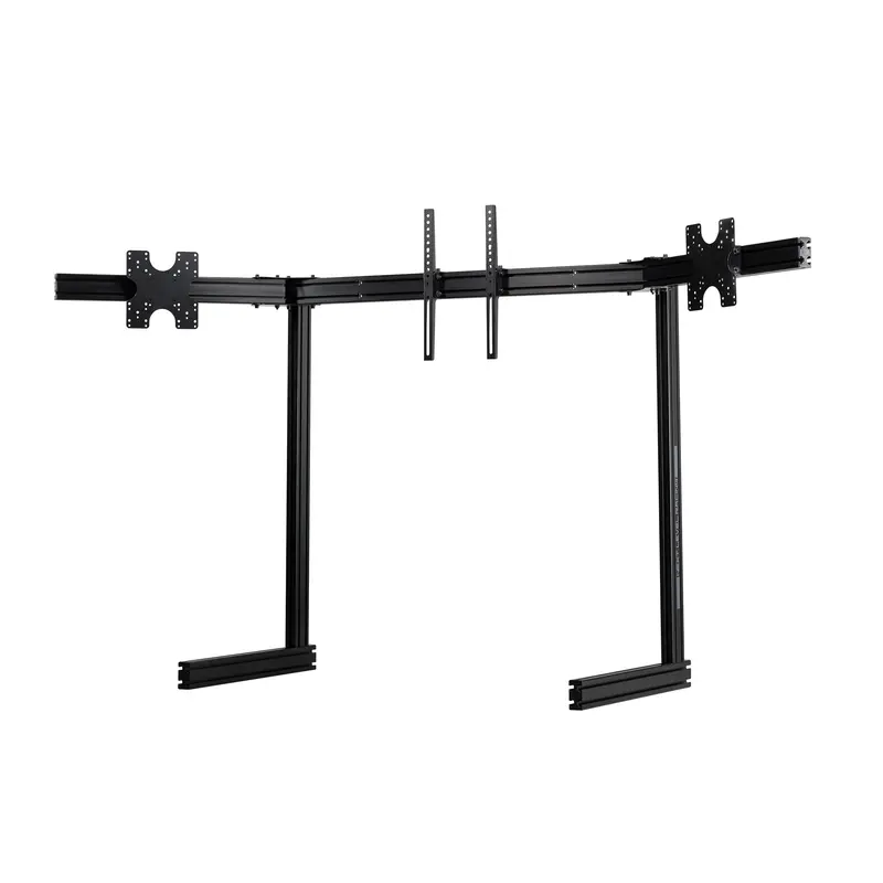 Next Level Racing - Elite Free Standing Triple Monitor Stand - Black Edition 1