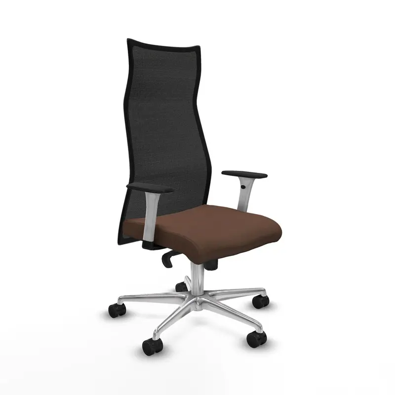 Office Chair Albacete Piqueras Y Crespo B1b086n Dark Brown 1