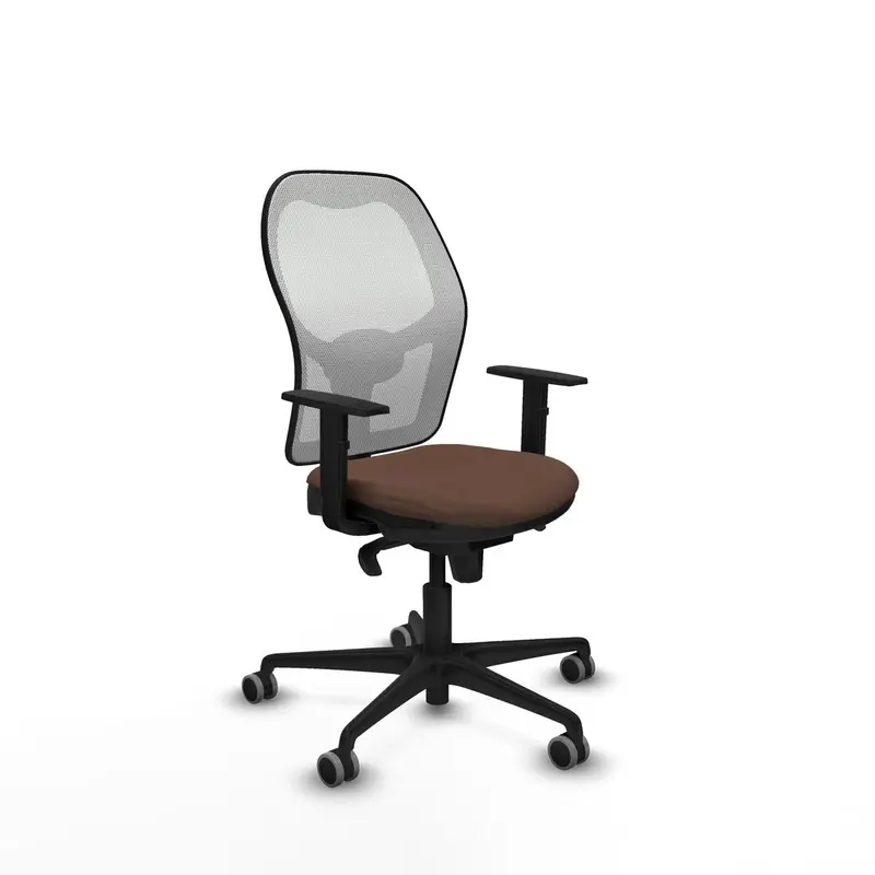 Office Chair Piqueras Y Crespo 1D036g0 White Dark Brown 1