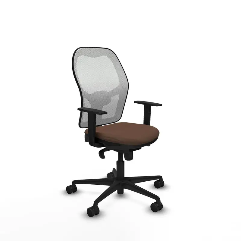 Office Chair Piqueras Y Crespo 1D036n0 White Dark Brown 1