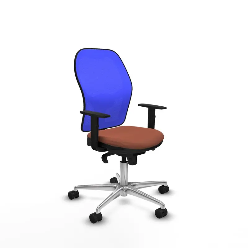 Office Chair Piqueras Y Crespo 1D086n0 Blue Brown 1