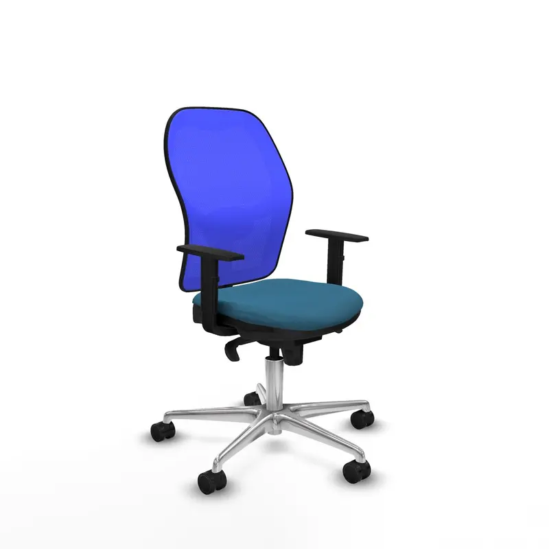 Office Chair Piqueras Y Crespo 1D086n0 Blue Petroleum Green 1