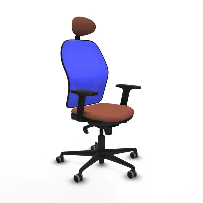 Office Chair Piqueras Y Crespo 2D036g1 Blue Brown 1