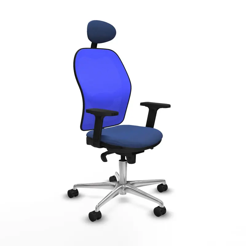 Office Chair Piqueras Y Crespo 2D086n1 Navy Blue 1
