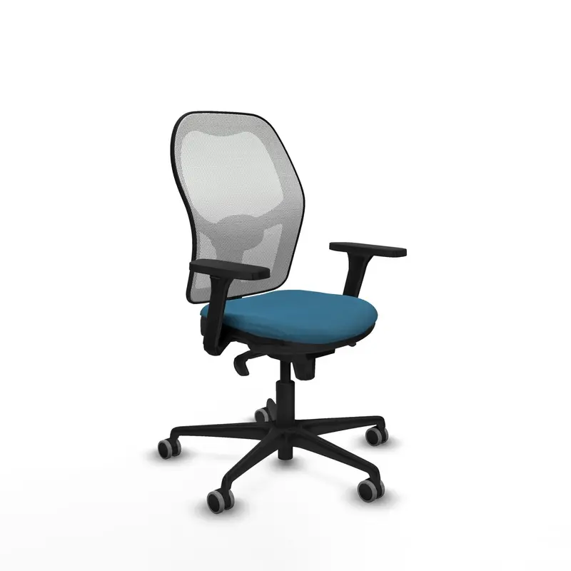 Office Chair Piqueras Y Crespo 3D036g0 White Petroleum Green 1