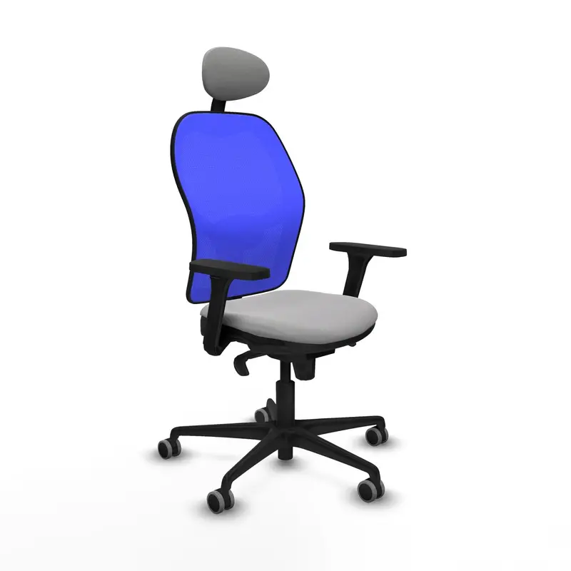 Office Chair Piqueras Y Crespo 3D036g1 Light Grey 1
