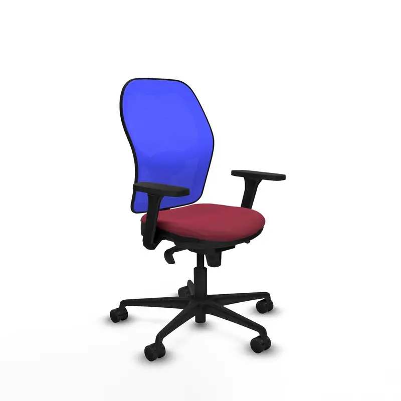 Office Chair Piqueras Y Crespo 3D036n0 Maroon 1