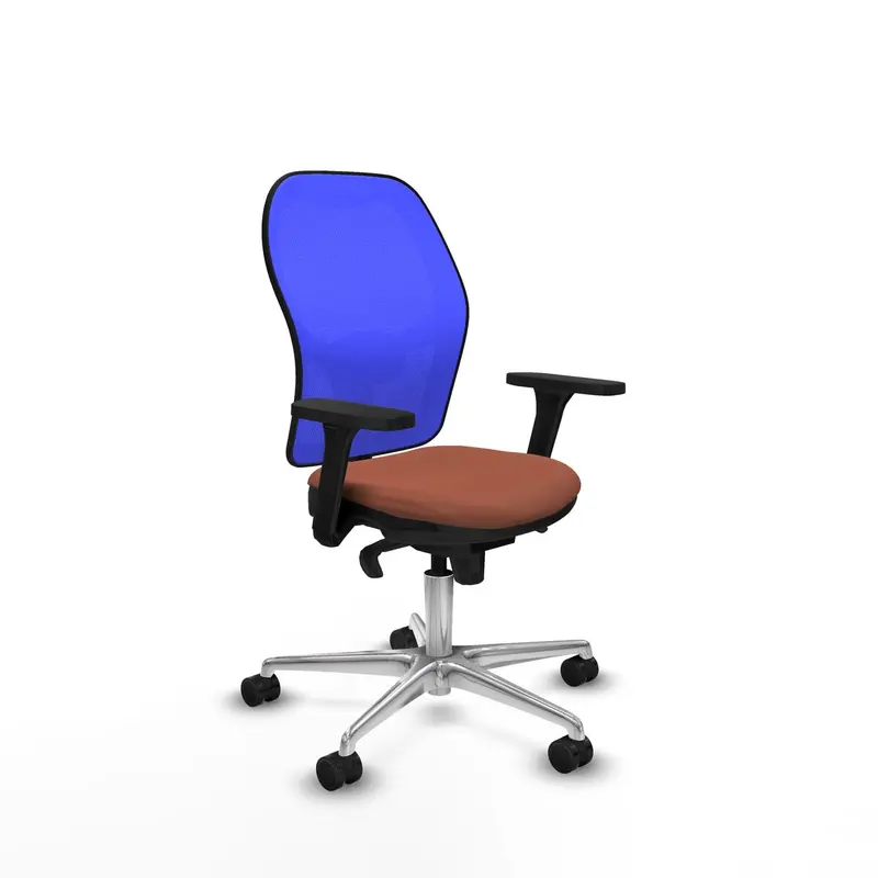 Office Chair Piqueras Y Crespo 3D086n0 Blue Brown 1
