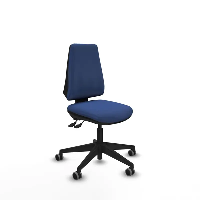 Office Chair Piqueras Y Crespo B00066g Navy Blue 1
