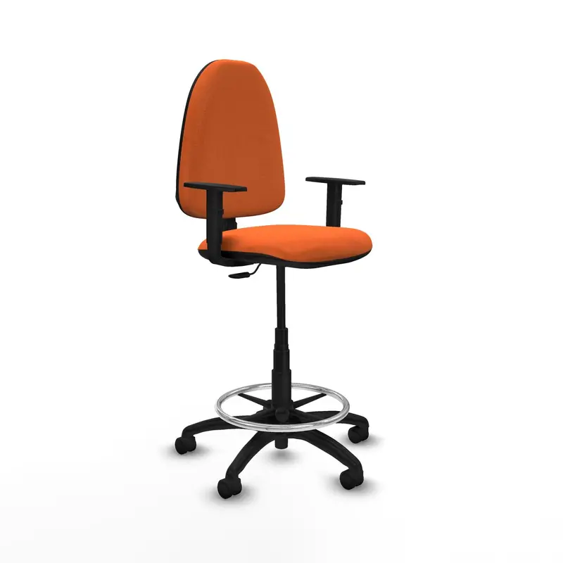 Office Chair Piqueras Y Crespo B1d01rn Orange High 1