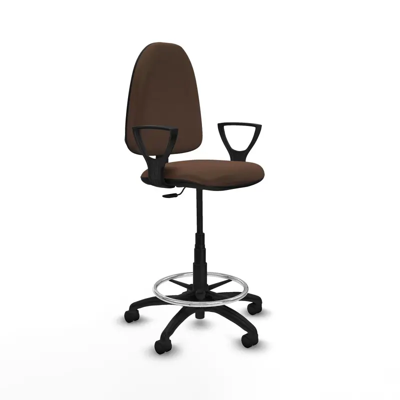 Office Chair Piqueras Y Crespo Bfn01rn Dark Brown High 1