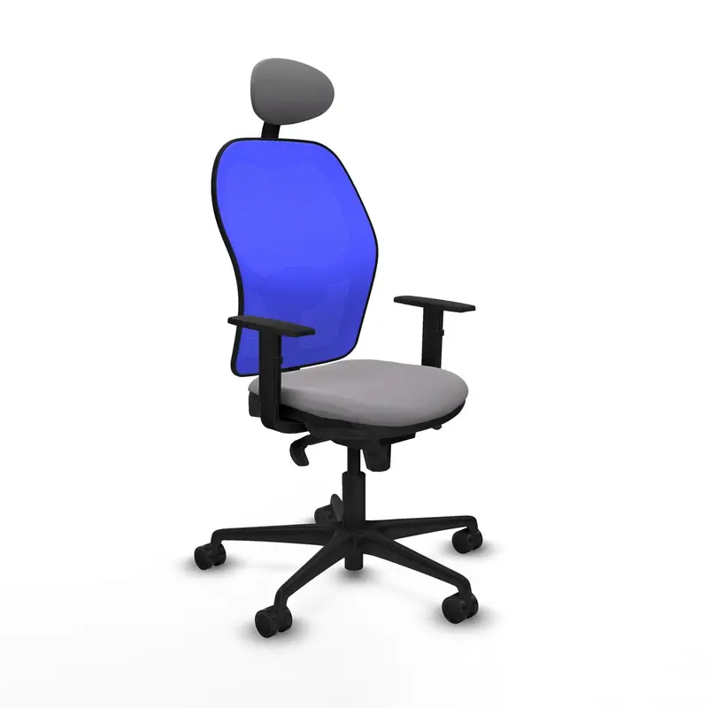 Office Chair With Headrest Jorquera Piqueras Y Crespo 1D036n1 Grey 1