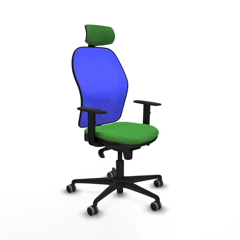Office Chair With Headrest Piqueras Y Crespo 1D036g2 Green 1