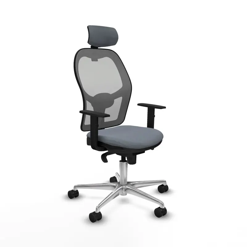 Office Chair With Headrest Piqueras Y Crespo 1D086n2 Grey 1