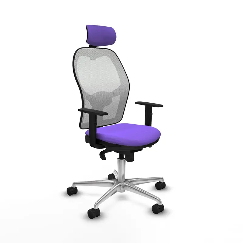Office Chair With Headrest Piqueras Y Crespo 1D086n2 Lilac 1