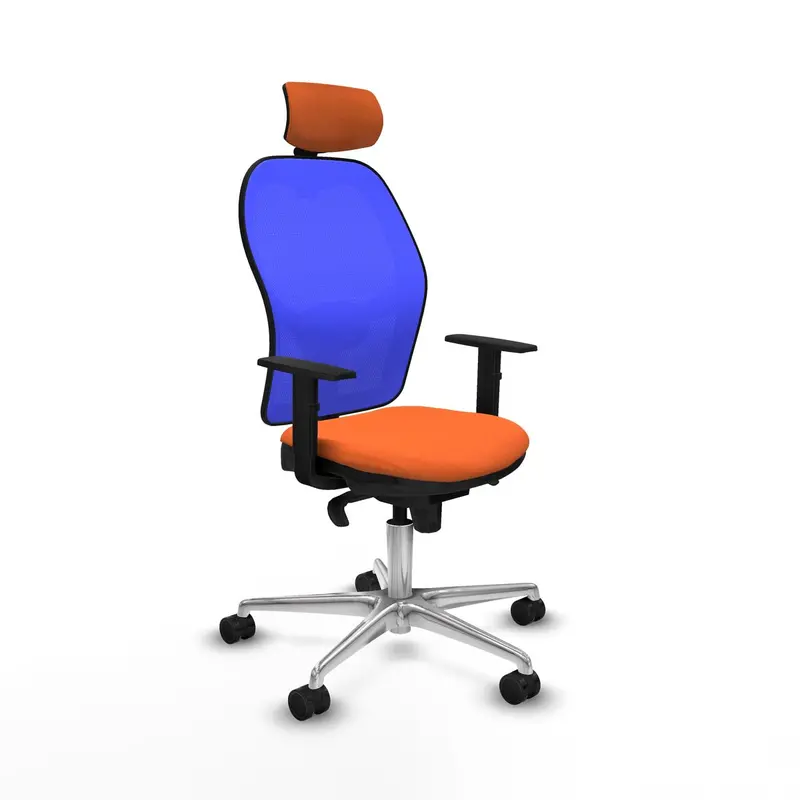Office Chair With Headrest Piqueras Y Crespo 1D086n2 Orange 1