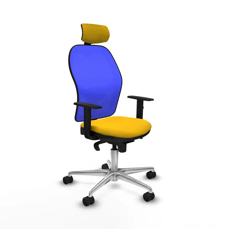 Office Chair With Headrest Piqueras Y Crespo 1D086n2 Yellow 1
