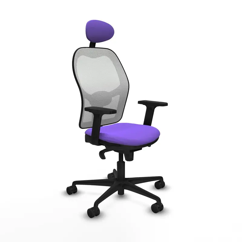 Office Chair With Headrest Piqueras Y Crespo 2D036n1 Lilac 1