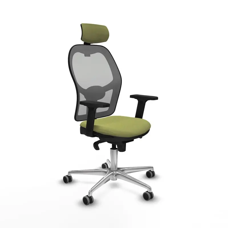 Office Chair With Headrest Piqueras Y Crespo 2D086g2 Green 1