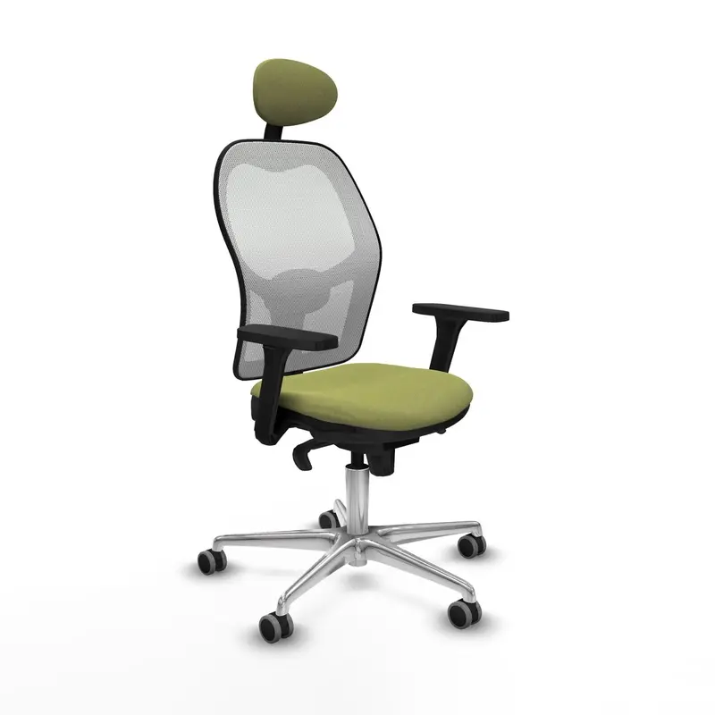 Office Chair With Headrest Piqueras Y Crespo 3D086g1 Green 1