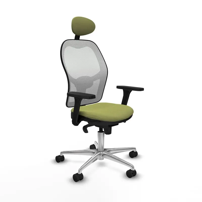 Office Chair With Headrest Piqueras Y Crespo 3D086n1 Green 1