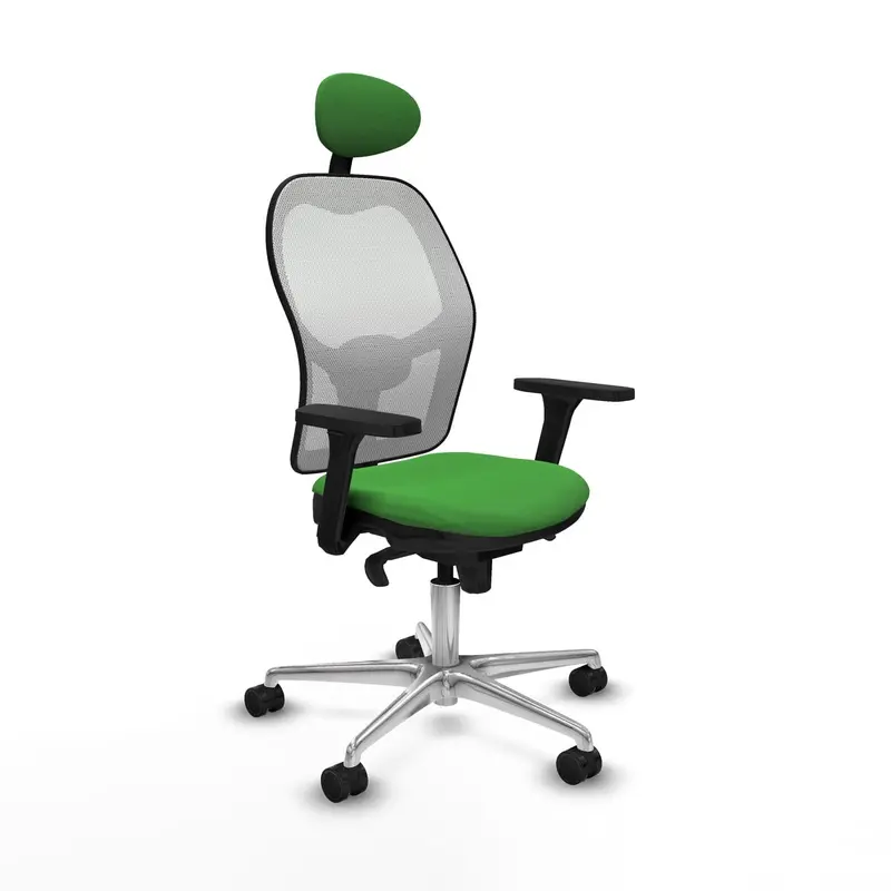 Office Chair With Headrest Piqueras Y Crespo 3D086n1 Green 1