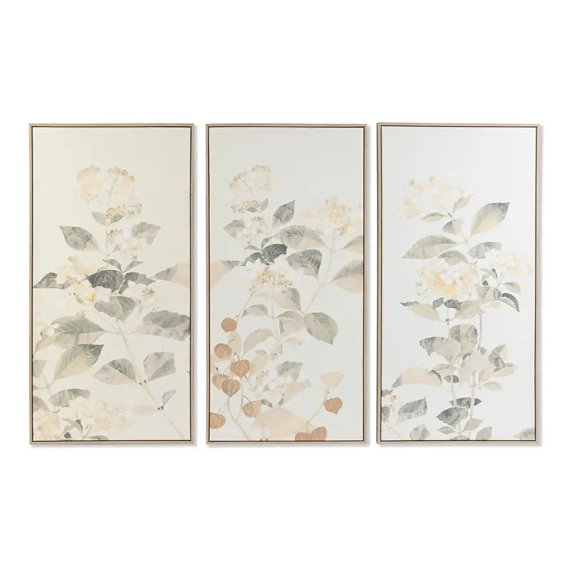 Painting Dkd Home Decor Flowers (60 X 4 X 120 Cm) 1