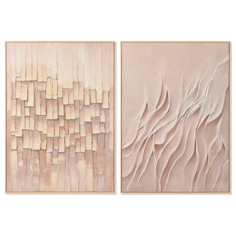 Painting Home Esprit Modern 103 X 4 X 143 Cm (2 Units) 1