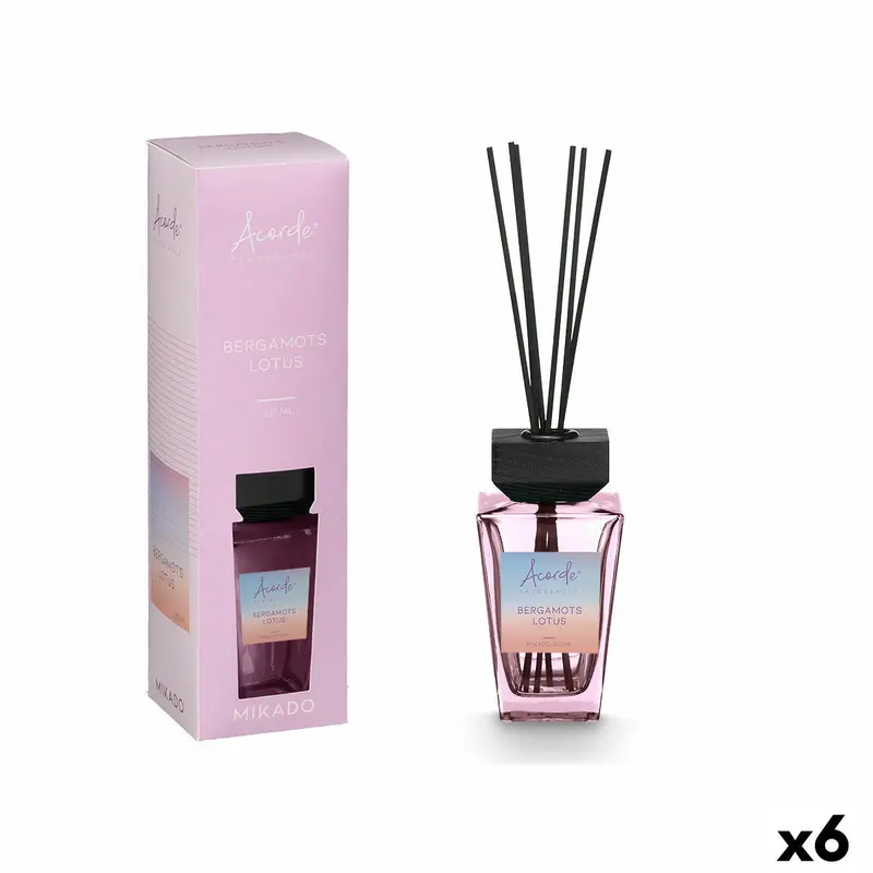 Perfume Sticks Acorde Bergamots Lotus 500 Ml (6 Units) 1