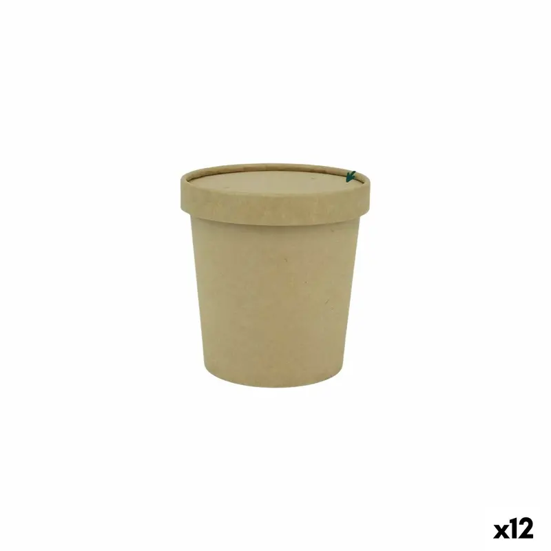 Plate Set Algon 800 Ml 4 Pieces (12 Units) 1