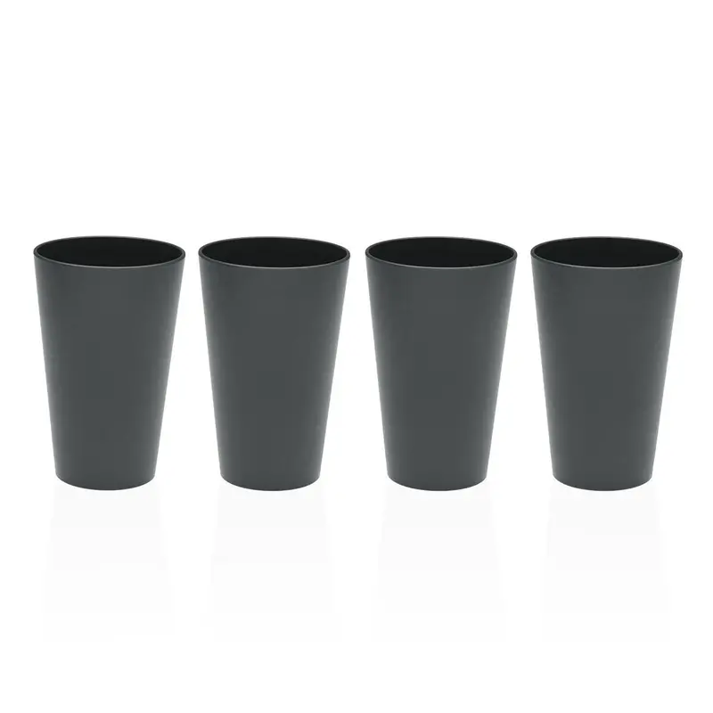 Pot For Kitchen Utensils Versa Polyethylene Rpet 13,8 Cm 4 Pieces 1