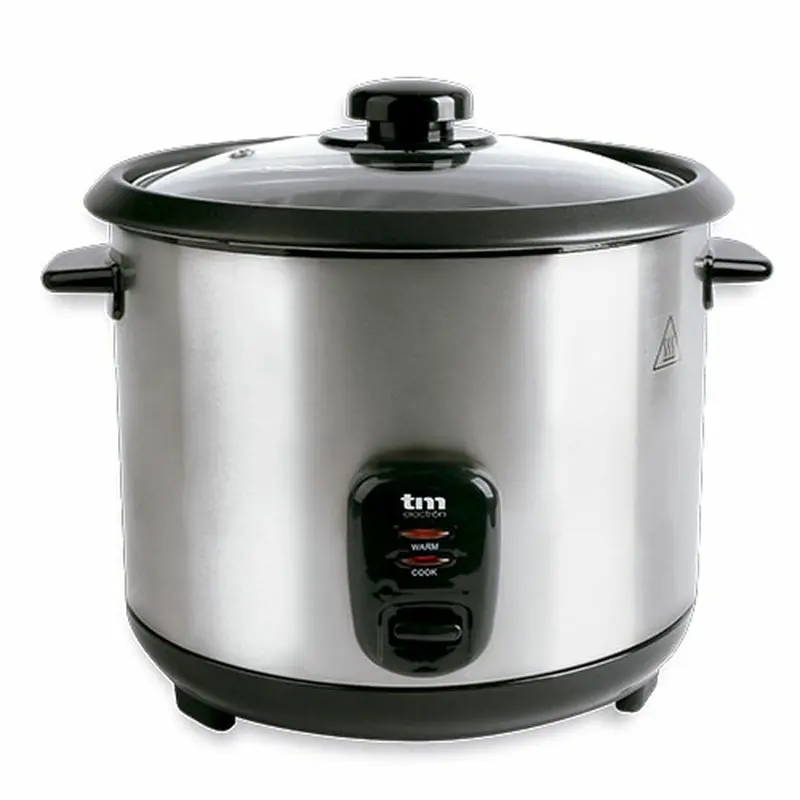 Rice Cooker Tm Electron Steel Glass Stainless Steel 900 W 2,2 L 1