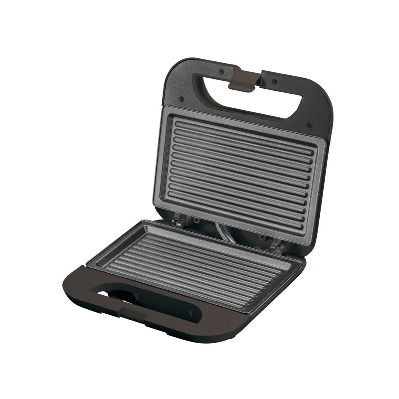 Sandwich Maker Argon Black Steel 750 W 1