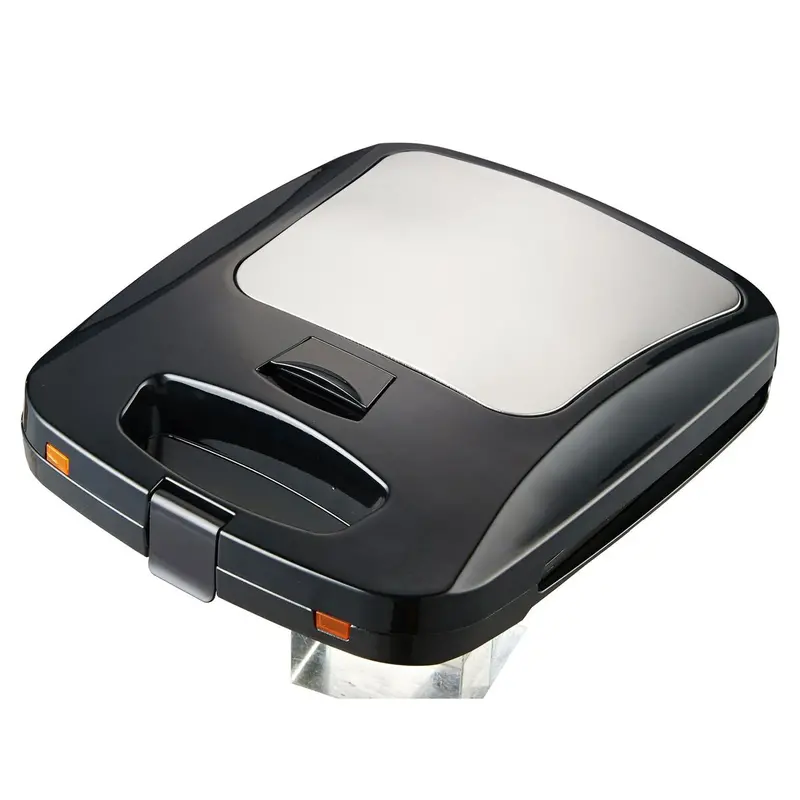 Sandwich Maker Ravanson Op-7050 Black Silver 1200 W 1