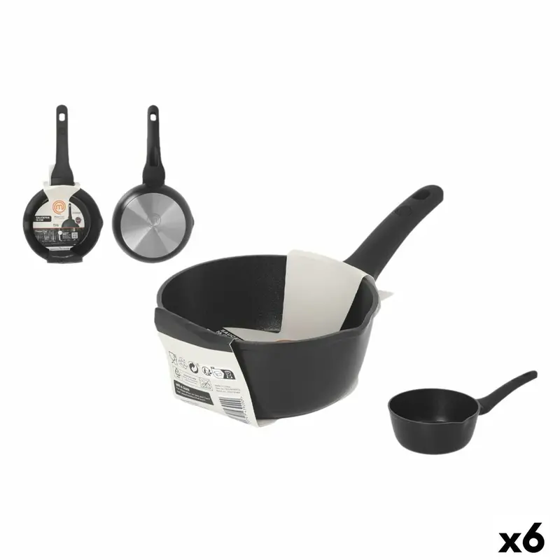 Saucepan Masterchef 16 Cm (6 Units) 1