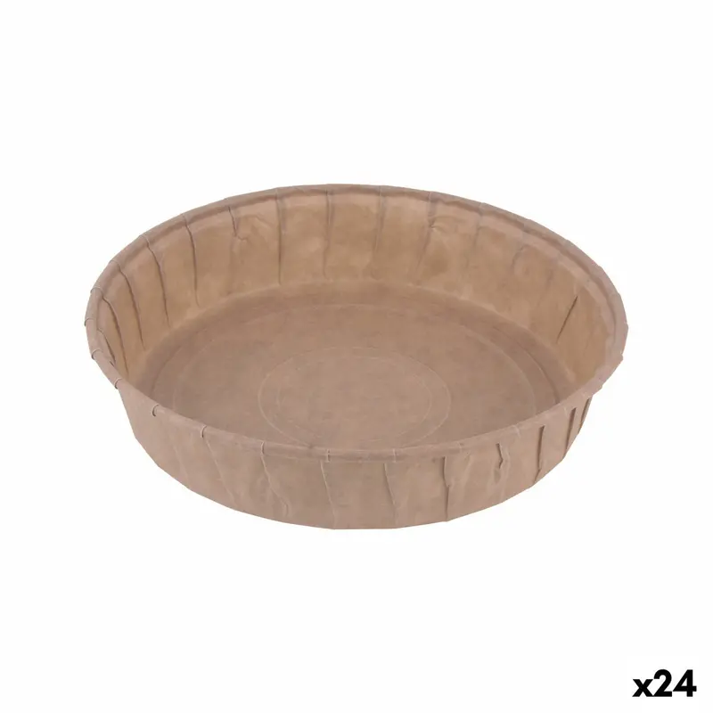 Set Of Cake Tins Algon Paper 15,3 X 4 Cm (24 Units) 1