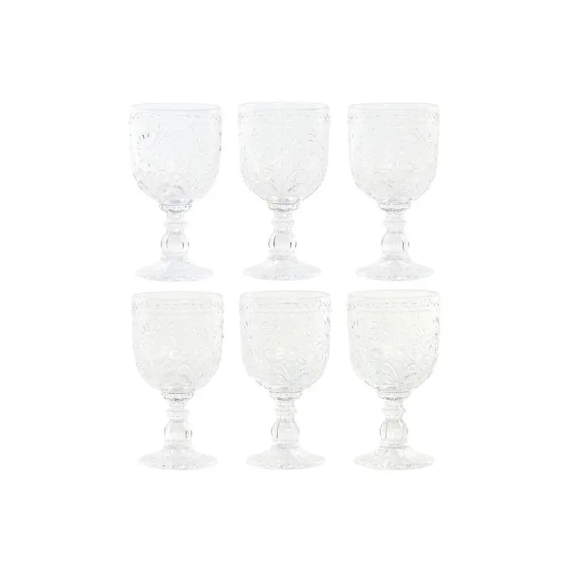 Set Of Cups Home Esprit Transparent Crystal 270 Ml (6 Units) 1